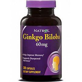 Ginkgo Biloba 60 mg Natrol